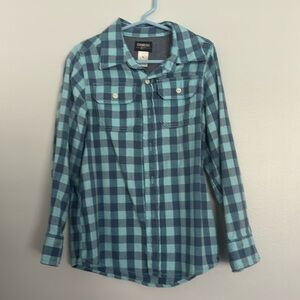 Boys Long Sleeve Button Up